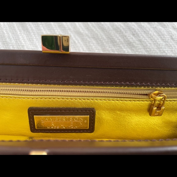 Lambertson Truex Beaded Suede Clutch - Picture 4 of 6